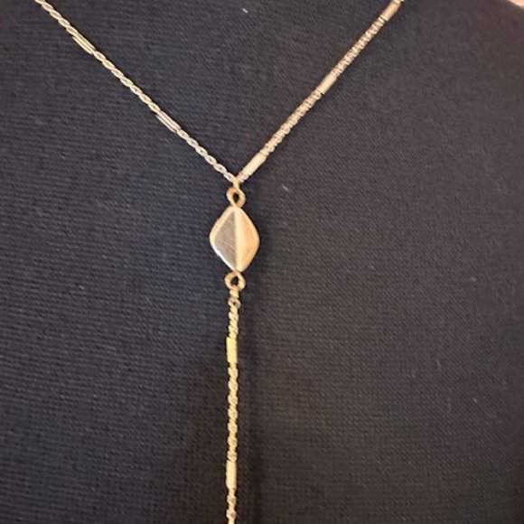 Tiger Teardrop Natural Stone Y Necklace  2027  NWT Boutique - Picture 4 of 10